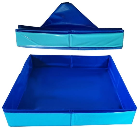 SXDY Sand Box Toys Kids Sand Table Children Outdoor Oxford Cloth Sandbox Child Boys Girl Square Blue