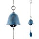 thumbnail image 5 of Campana de viento japonesa de hierro fundido para exteriores, pequeña campana de viento colgante retro para jardín, para buena suerte, decoración de patio y balcón., 5 of 8