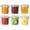 8oz*6, variant on 4oz Glass Spice Jars with Airtight Lids (Set of 6), Small Wire Clamp Mason Jars for Herbs, Honey, Jam & DIY Wedding Favors, 120ml Mini Glass Canisters for Pantry & Kitchen Organization