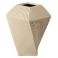 thumbnail image 3 of Decorative Ceramic Square Twisted Centerpiece Table Vase, 3 of 7