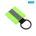 thumbnail image 3 of Uxcell Reflective Keychain Tags, 12 Pack Reflective Zipper Pulls for Backpack Dog Collar, Fluorescent, 3 of 6