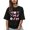 Black, variant on Pink Cartoon T Shirts for Women Short Sleeve Cotton Crewneck T-Shirt Sweet Bow Baseball Bat Tee Tops Casual Basic T-Shirts, XS-5XL White L
