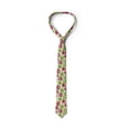 thumbnail image 3 of Abstract Necktie, Surrealistic Floral, Dress Tie, 3.7", Multicolor, by Ambesonne, 3 of 3