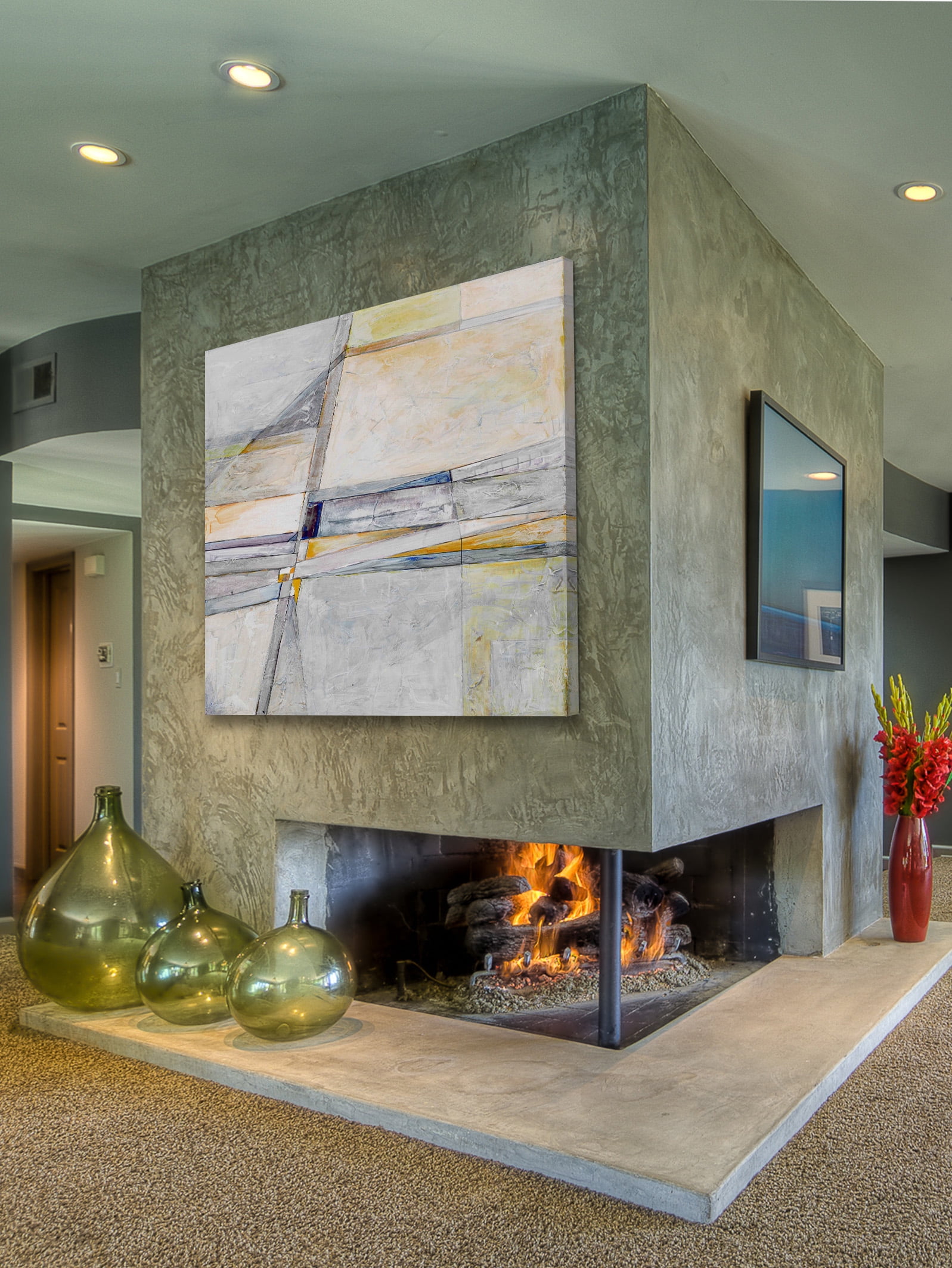 "Where Paths Lead" Painting Print on Wrapped Canvas
