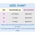 thumbnail image 4 of LRen Little Girl Tea Party Hats Girls Embroidered Cat Ears Sun Hat Wide Brim Summer Beach Visor With Bow for Baby Toddler Khaki, 4 of 7