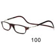 thumbnail image 1 of Flexible Magnetic Reading Glasses Hanging Neck Foldable Adjustable Clear Reading Glasses_Gift Of G, 1 of 2