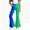 AB21 Red4, variant on Bainana Gradient Flare Pants For Girls Zipper Button Waisted Wide Leg Twill Trousers Teen Youth Kids Stretchy Casual Pants Size 5-6 Years Red1