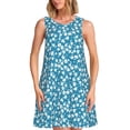 thumbnail image 1 of Disketp Beautiful Floral para Vestido sin Mangas para Mujeres, Vestidos de Verano para Mujeres, Casual y Holgado para la Playa, 1 of 7