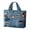 C, variant on 250 Years United State Reversible Quilted Tote Bag, Women Shoulder Purse with Inner Pocket, Quilted Cotton Handprinted Reversible Large Multicolor Tote Bag