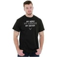 thumbnail image 4 of US Air Force Hero Airman Sister Men's Graphic T Shirt Tees Brisco Brands S, 4 of 5