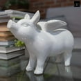thumbnail image 2 of Piggy with Wings Ceramic Figurine, 2 of 3