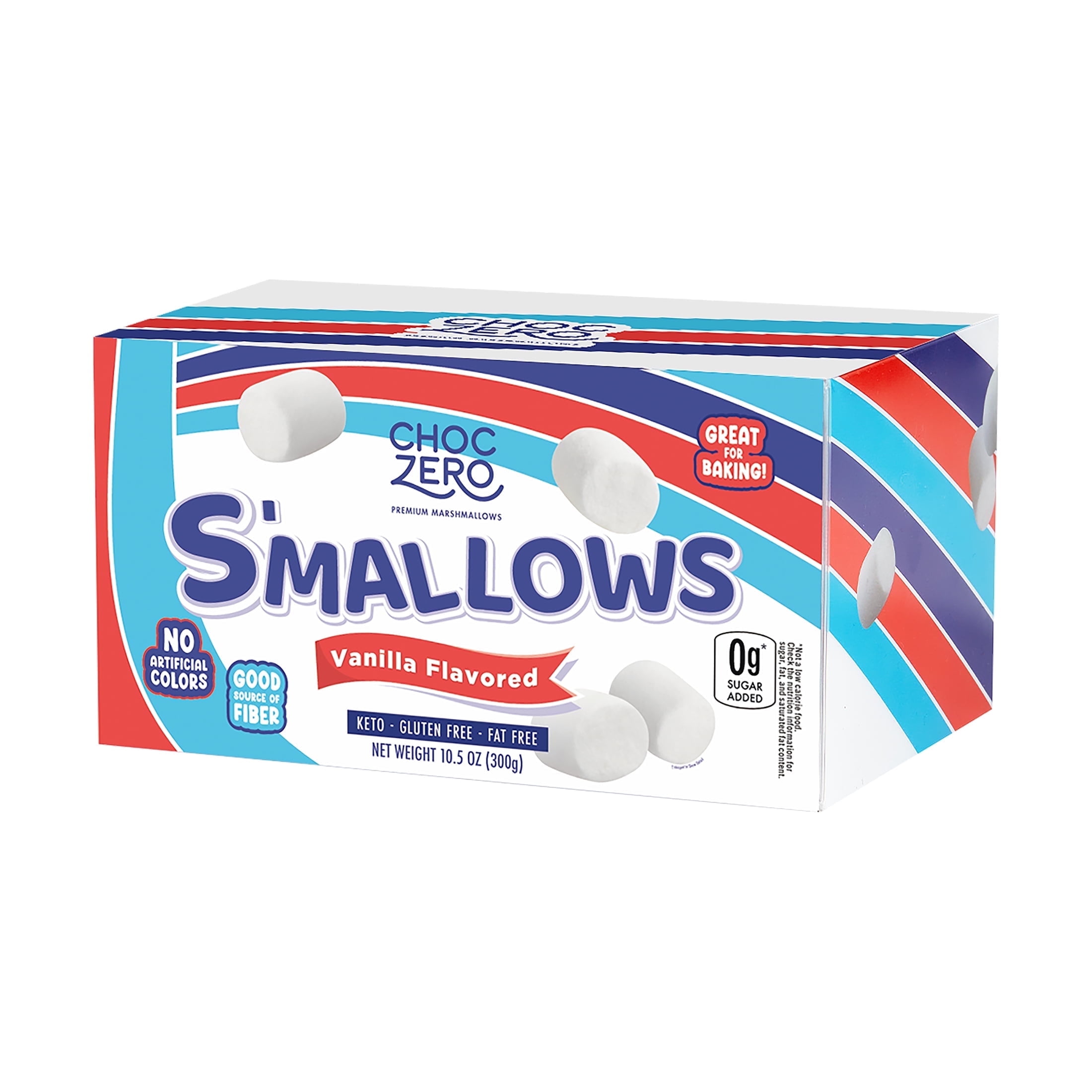ChocZero Marshmallows, Vanilla Flavor, Keto Friendly, 10.5 oz