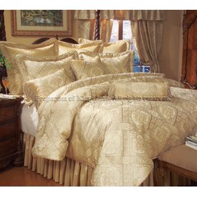 14 Piece King Gold Imperial Comforter Set W Curtain Set Walmart Com