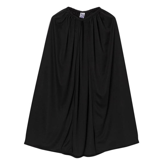Making Believe Adult Knit 48" Superhero Cape - Black