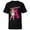 Black, variant on Disney Channel Zombies 2 Addison Cheer A  - Short Sleeve T-Shirt for Kids- Customized-White