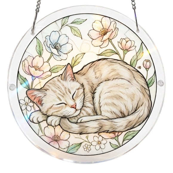 Tong Acrylic Puzzle Style Colored Glass Style Hanging Featuring Unique Irregular Shapes As Home Art Which Can Be Installed On Windows