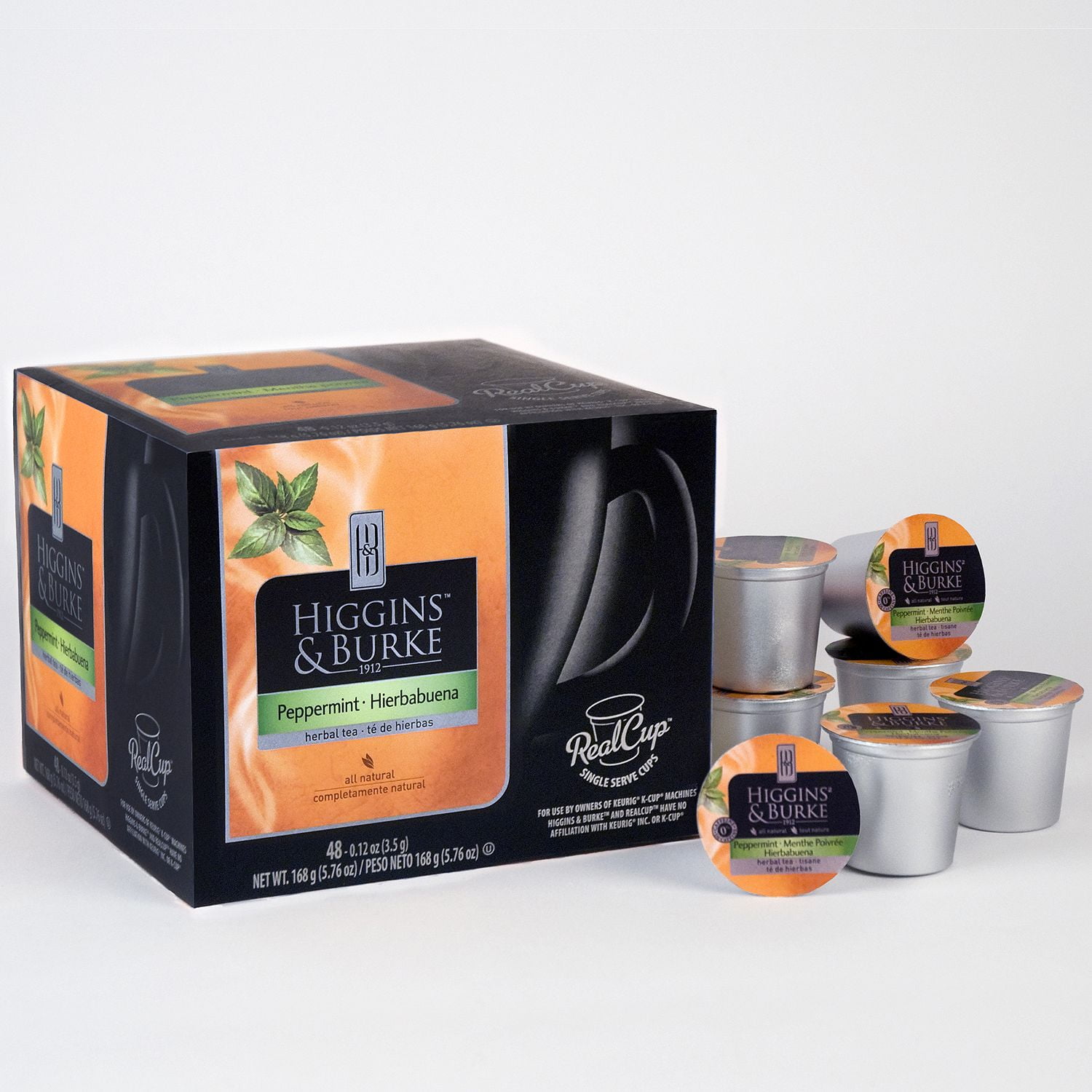 Higgins Burke Tea Realcups Choose Flavor 48 K Cups
