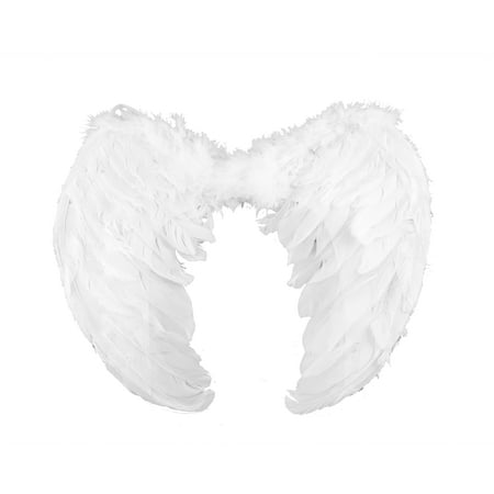Angel Feather Wings Cosplay Dress Halloween Costume Props Kid Child Fashion Show