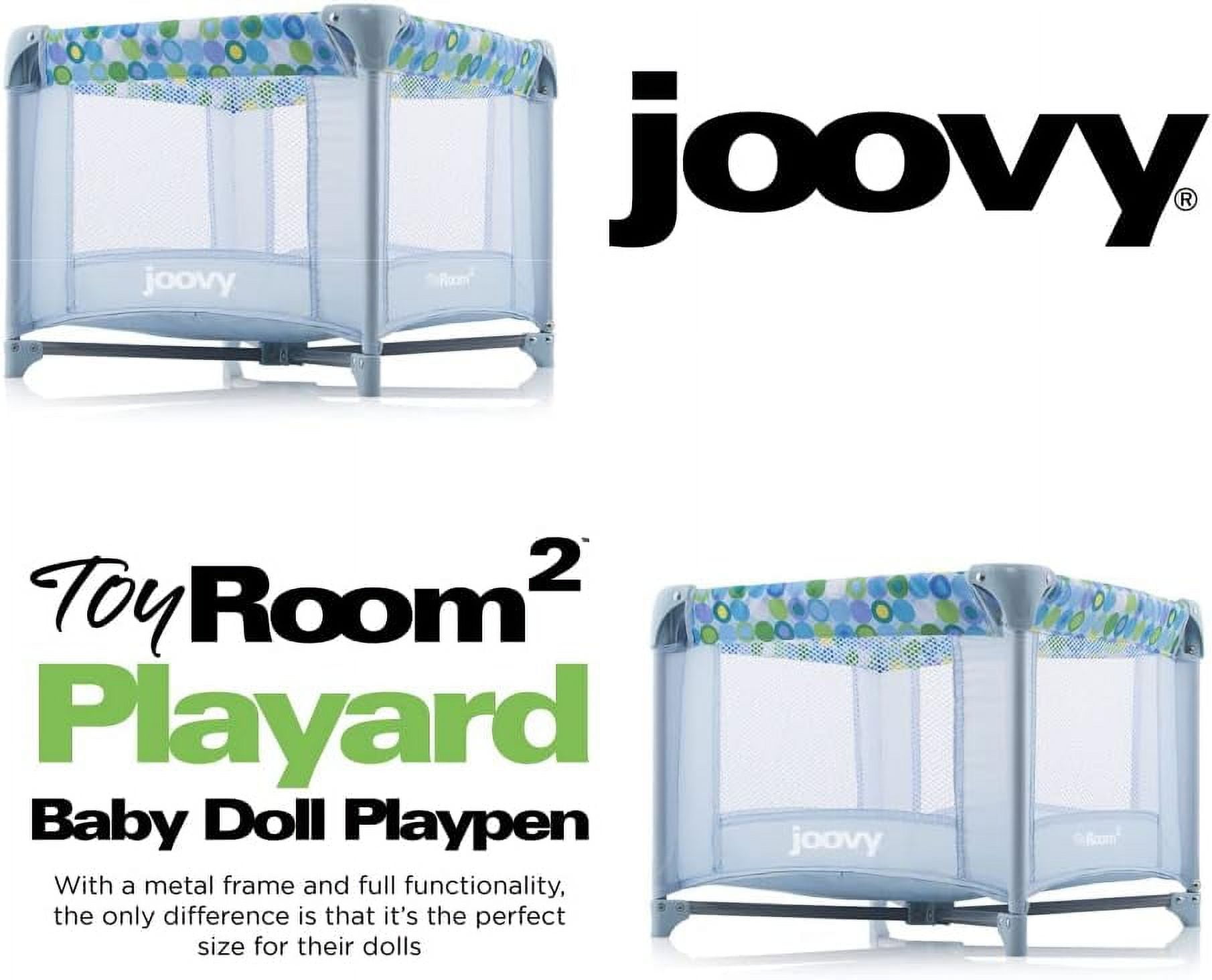 Joovy Room2 Mini Playard for Toy Dolls Blue Jordan Ubuy
