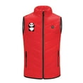 thumbnail image 6 of OGLCCG Kids Heated Vest for Boys Girls Full Zip Sleeveless Electric Heating Jacket Lightweight Stand Collar Warm Heating Gilet 4-15 Years, 6 of 6