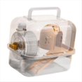 thumbnail image 1 of Jaula Portátil para Hámster, Bolsa Transpirable para Animales Pequeños, Jaula para Mascotas de Exterior para Hámster y Ardilla, D, 1 of 6