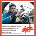 thumbnail image 4 of Discos espaciadores de freno de bicicleta Sonducket Paquete de 4 almohadillas hidráulicas de plástico, 4 of 6