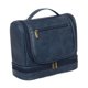 thumbnail image 3 of Bolsa de artículos de tocador Fernando grande impermeable para hombres y mujeres Azul oscuro, 3 of 8