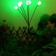thumbnail image 1 of Decoración de Halloween Luz oscilante al aire libre 600 mAh Luz solar de luciérnaga (verde 6 LED), 1 of 9