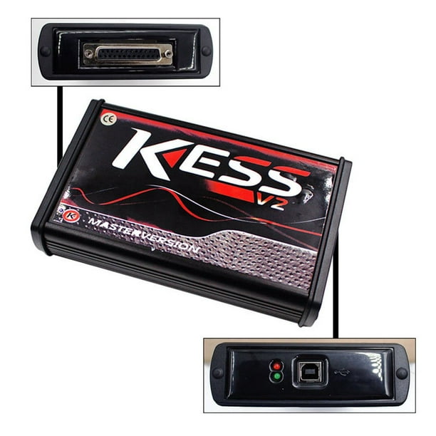 Kess V2 V5.017 Obd2 Master Red Pcb No Token Limited Ecu Chip Tuning  Programming Tool Euro Online Version 