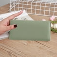 thumbnail image 1 of Cartera para mujer Durable Elegante Bolsa de cambio Casual Minimalista Organizador de tarjetas Titular de la tarjeta de crédito, 1 of 8