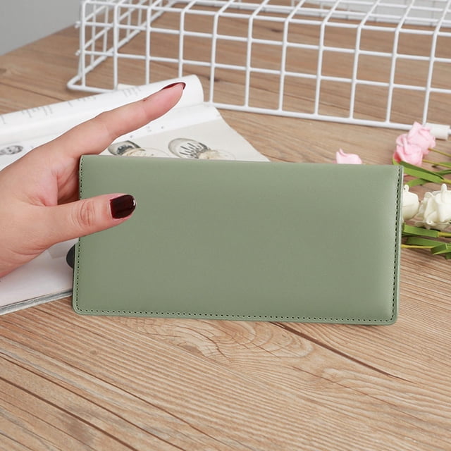 Cartera para mujer Durable Elegante Bolsa de cambio Casual Minimalista Organizador de tarjetas Titular de la tarjeta de crédito