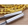 thumbnail image 2 of BRIGHTFUFU 4pcs pelador de piña tenedor cortador de pelado de acero inoxidable pelador de piña removedor de ojos de piña cortador de fruta para cocina casera, 2 of 7