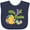 Navy Blue, variant on Inktastic My First Easter Cute Chick and Eggs Boys or Girls Baby Bib