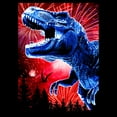 thumbnail image 2 of Men's Lost Gods T-Rex Poster Graphic T-Shirt Big & Tall, 2 of 4