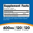 thumbnail image 2 of Nutricost N-Acetyl L-Cysteine (NAC) Supplement 600mg, 120 Capsules, 2 of 5