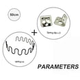 thumbnail image 5 of Kit de Remplacement de Ressort pour Canapé, Pièces de Fauteuil Inclinable, Réparation de Siège Affaissé, 5 of 5