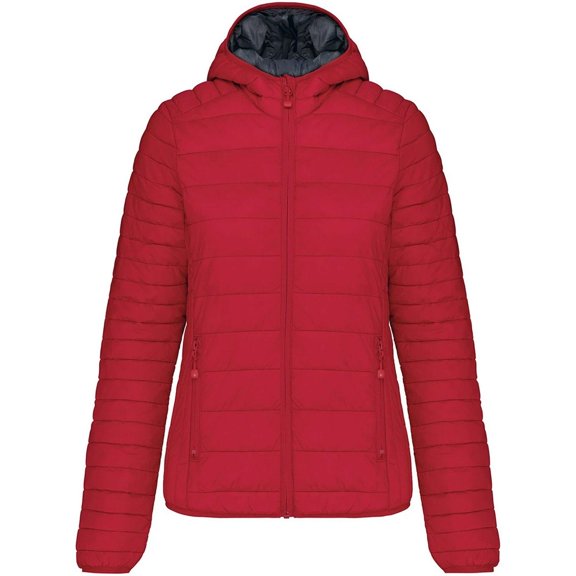 Kariban Womens Lightweight Hooded Padded Jacket