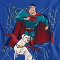 thumbnail image 3 of Dc League Of Super Pets Super And Krypto Kids T Shirt (X-Large) for Youth Toddler Boys and Girls, Royal Blue, 3 of 5