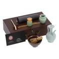thumbnail image 1 of Tea Ceremony Kit, Natural  Matcha Set Perfect With  Ceramic And Bamboo Material For Home Fure Glaze Style, 1 of 8