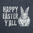 thumbnail image 2 of Womens Happy Easter Yall T shirt Funny Bunny Saying Egg Hunt Basket Gift for Her Womens Graphic Tees, 2 of 9