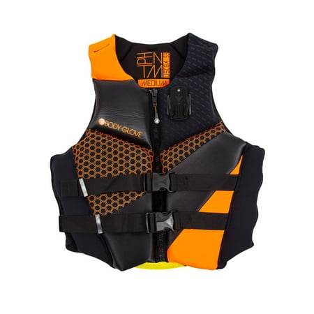 - Body Glove Phantom Orange Neoprene Men & Women's Adult Life Jacket Vest, Medium
