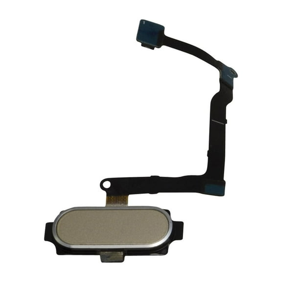 Samsung Galaxy Note 5 Series Home Button With Flex Cable Ribbon Replacement - Gold