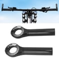 thumbnail image 1 of Carbon Fiber Handlebar Ends, Ergonomic Grip Fast Installation For 22.2mm Diameter Bar Mountain Bike, 1 of 8