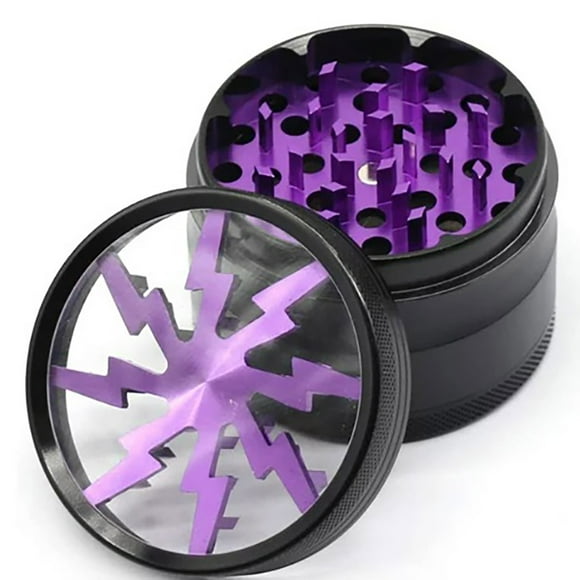 Clearance Sales! DomFun 4 Tiers Metal Herb Grinder Hand Grinder Grinder Tool