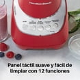 thumbnail image 4 of Licuadora Hamilton Beach Wave Action, 800 W, 12 Funciones, Frasco de Vidrio Irrompible 1.2 L, Cuchillas Ice Sabre (Reacondicionado), 4 of 9