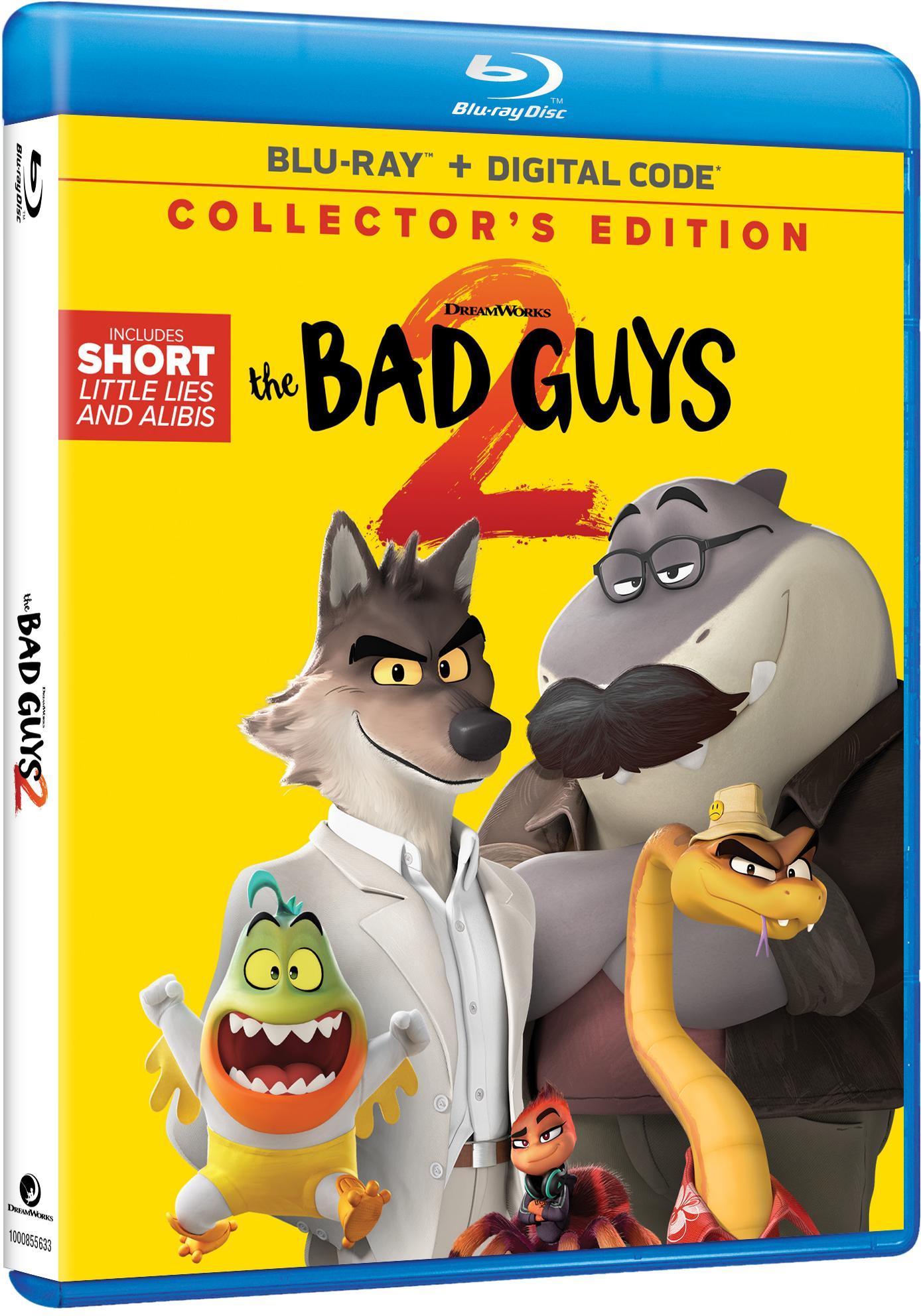 SDS The Bad Guys 2 Blu-ray + Digital Copy, DreamWorks, Animation