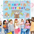 thumbnail image 5 of Capybara Party Background Happy Birthday Background Cartoon Capybara Birthday Party Supplies, Capybara Birthday Decoration Vinyl Capybara Background Cute Capybara Photo Background, 5 of 5