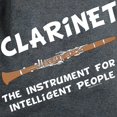 thumbnail image 3 of CafePress - Clarinet Genius Women's Dark T Shirt - Women's Traditional Fit Dark T-Shirt, 3 of 4