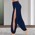 thumbnail image 2 of Pantalones casuales de talla grande para mujer, pantalones transpirables y agradables para la piel, adecuados para bailar Pilates, 2 of 5