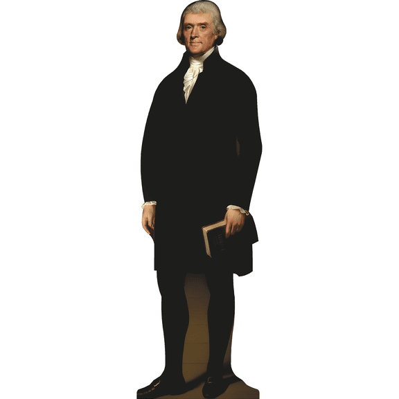 H25111 Thomas Jefferson 3rd President Cardboard Cutout Standee Standup